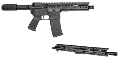 Diamondback DB15, 5.56 NATO, 7.00" Barrel, 30+1 Rds, Black