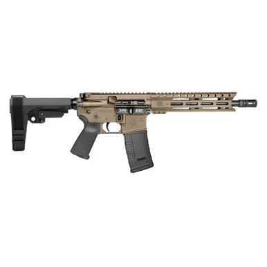 Diamondback DB15 Pistol, .300 AAC Blackout, 10" Barrel, 30 Rds, Flat Dark Earth