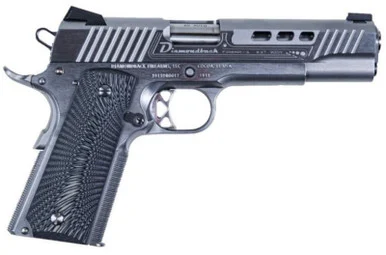 Diamondback DB1911 Custom, .45ACP, 5.00" Barrel, 8 Rds, Stainless