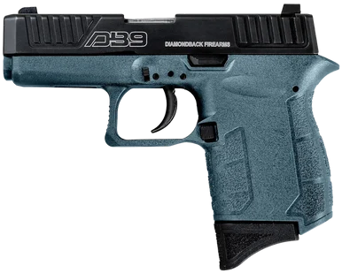 Diamondback DB9 Gen4 Jesse James, 9MM Luger, 3.10" Barrel, 6+1 Rds, Civil Defense Blue Cerakote