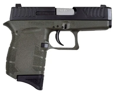 Diamondback DB9 GenIV, 9MM, 3.10" Barrel, 6 Rds, OD Green