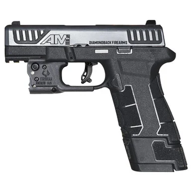 Diamondback DBAM29, 9MM, 3.50" Barrel, 17 Rds, Black Nitride