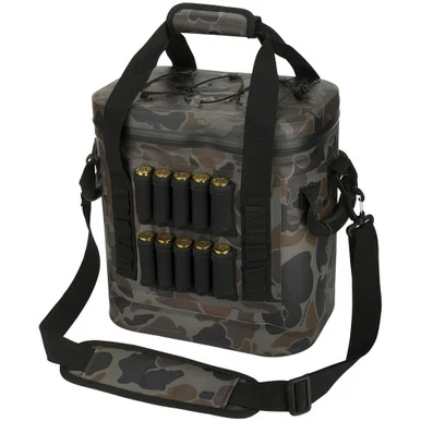 DRAKE 16-Can Soft-Sided Waterproof Insulated Old School Cooler (DA1105-016)