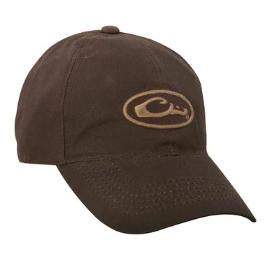 DRAKE 8oz Waxed Canvas Brown Cap (DH2002-BRN)