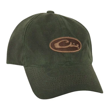 DRAKE 8oz Waxed Canvas Olive Cap (DH2002-OLV)