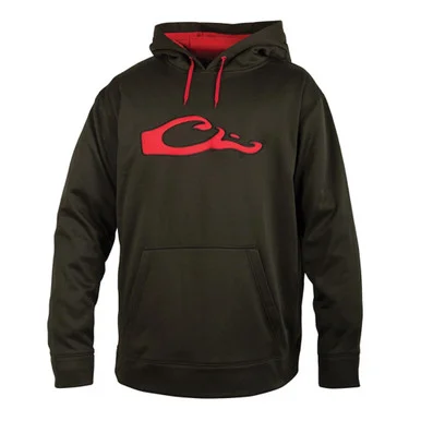 DRAKE Black/Red Performance Hoodie (DW2270-BLR)