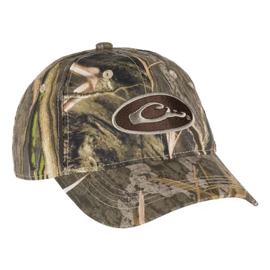 DRAKE Cotton Camo Mossy Oak Shadow Grass Habitat Cap (DW1790-022)