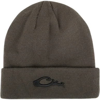 DRAKE LST Gray Rib-Knit Stocking Cap (DH1775-GRY)