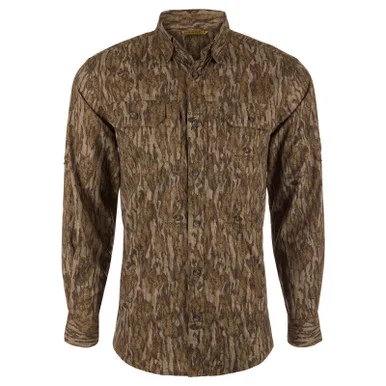 DRAKE Men's EST Wingshooter Trey Long Sleeve Shirt (DW0093)