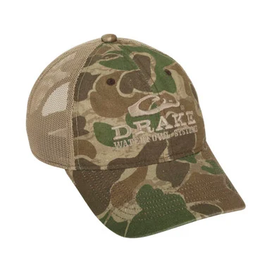 DRAKE Mesh Back Old School Green Cap (DW1670-037)