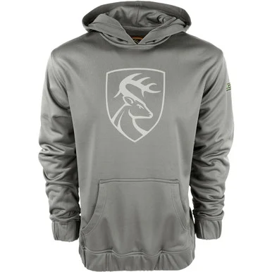 DRAKE Performance Fleece Gray Hoodie (DNT2271-GRY)