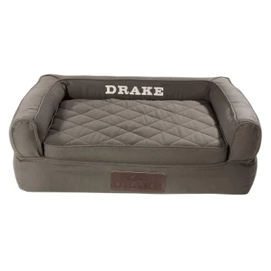 DRAKE Team Gun Dog Landing Zone Premium Canvas Green Timber Dog Couch (GD0209-GTB)