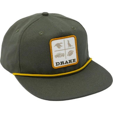 DRAKE X Lost Hat DDTF Goat Rope Olive/Gold OSFM Cap (DH4201-OVG)