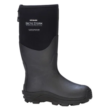 DRYSHOD Mens Arctic Storm Hi Black/Grey Winter Boot (ARS-MH-BK)