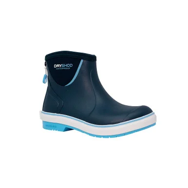 DRYSHOD Women's Slipnot Navy/Light Blue Deck Boots (SLN-WA-NV)