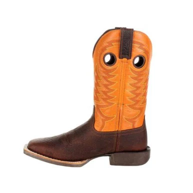 DURANGO Rebel Pro Bay Brown/Monarch Orange Western Boot (DDB0230)