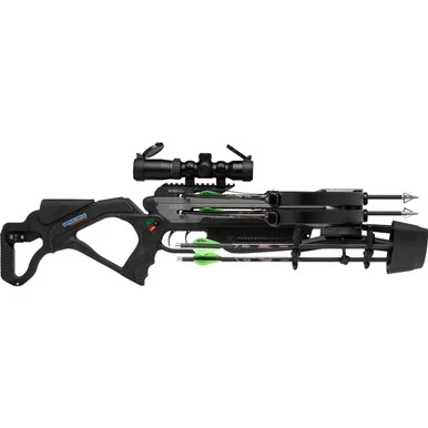 EXCALIBUR TwinStrike TAC2 Black Crossbow with Tact-100 Illum Scope (E10756)
