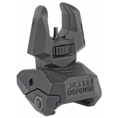 F.A.B. Defense Flip Up Front Sight, Fits Picatinny Rails, Polymer, Black FX-FBS