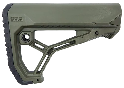 FAB Defense AR-15/M4 Buttstock for Mil-Spec and Commercial Tubes Olive Drab Green
