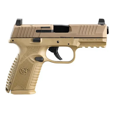 FN 509 Midsize MRD, 9MM Luger, 4.00" Barrel, 10 Rds, Flat Dark Earth