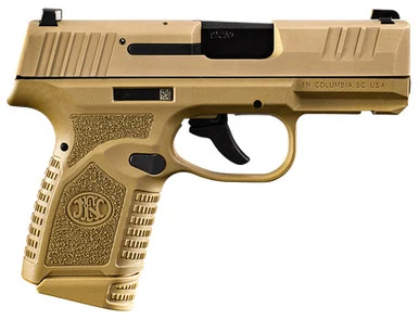 FN Reflex, 9MM, 3.30" Barrel, 15 Rds, Flat Dark Earth