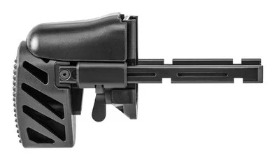 FN SCAR SC Rear Stock Kit, Fully Collapsible Telescoping, Black