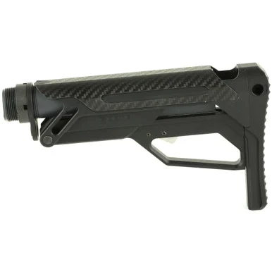FORTIS MANYFACTURING LA Stock - Bundle Pack, Includes 6 Position Buffer Tube, Fortis QD End Plate, Mil-Spec, Fits AR-15, Black LAS-BNDL-15