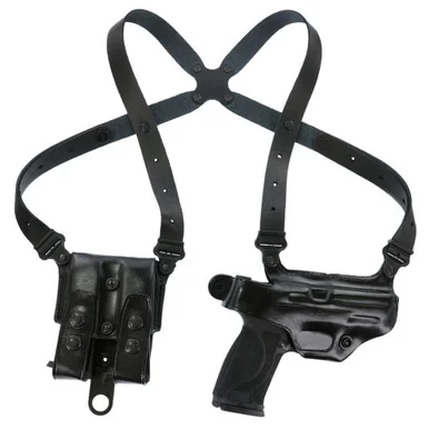 GALCO Miami Classic Shoulder System, Sig-Sauer P320F 9/40, Right, Black (MC820B)