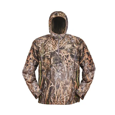 GATOR WADERS Men's Waterproof Mossy Oak Habitat 1/2 Zip Bog Hoodie (BOG45M)