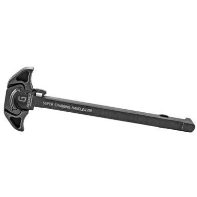 Geissele Airborne Charging Handle, Low Profile, Black Finish