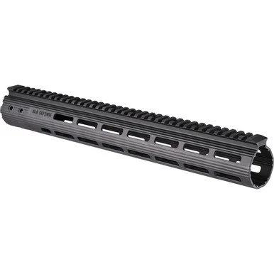 Geissele Automatics ALG Defense EMR V3X 15'' M-LOK Handguard, Full-Length Picatinny Rail, Black Anodized