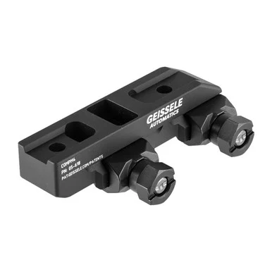 Geissele Automatics CompM4 Optic Mount, Matte Black