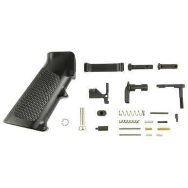 Geissele Automatics Standard Lower Parts Kit with Grip, Mil-Spec, Black