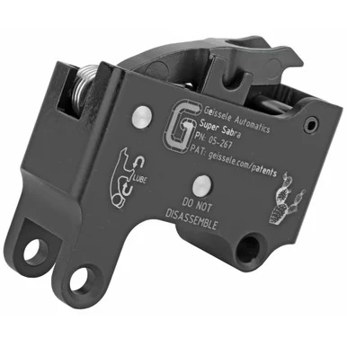 Geissele Automatics Super Sabra, Precision Two-Stage Trigger, Black Anodized