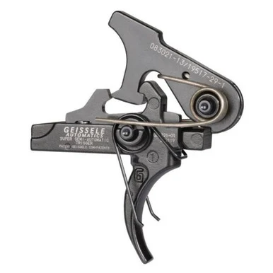 Geissele Automatics Super Semi-Automatic SSA, Trigger, Tool Steel, Black Finish
