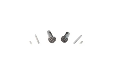 Geissele Automatics Ultra Duty Checkered Takedown Pin Set, Stainless Steel, Precision Machined - Blackstone