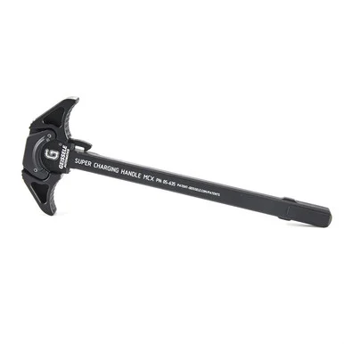 Geissele MCX Super Charging Handle, Ambidextrous Design, Black Anodized