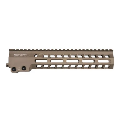 Geissele MK14 Super Modular Rail, 10.5" M-LOK, Desert Dirt Color