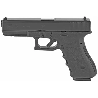 Glock 17 Gen 3, 9MM, 4.49" Barrel, 17 Rds, Black