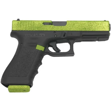 GLOCK 17 Gen 3 9mm 4.49in 17rd Zombie Green Glitter Gunz Semi-Auto Pistol (UI1750203ZGGG)
