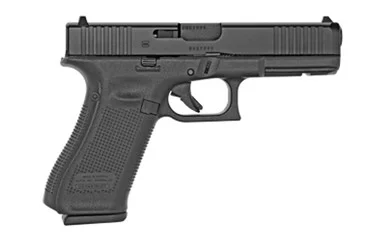 Glock 17 Gen 5, 9MM, 4.49" Barrel, 17 Rds, Matte Black
