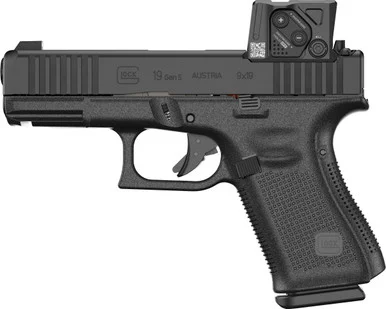 GLOCK 19, 9MM, 4.02" Barrel, 10 Rds, Black