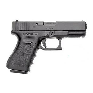 Glock 19 Gen 3, 9MM, 4.02" Barrel, 10 Rds, Black