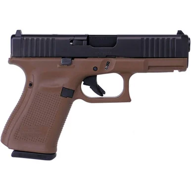 GLOCK 19 Gen 5 9mm 4.02in 3x10rd FS FDE Semi-Auto Pistol (PA195S201DE)