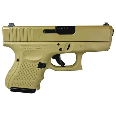 Glock 26 Gen 4, 9MM, 3.43" Barrel, 10 Rds, FDE