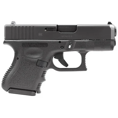 GLOCK 26 Gen3, 9MM, 3.46" Barrel, 10 Rds, Black