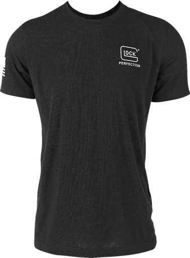 Glock 2nd Amendment Tee, Black Cotton/Polyester, Short Sleeve, 2XL
