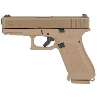 Glock G19X, 9MM Luger, 4.02" Barrel, 17 Rds, nPVD Finish