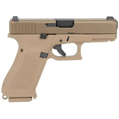 GLOCK G19X Compact 9mm Luger 4.02in 10rd Coyote Brown Double-Action Pistol (UX1950701)