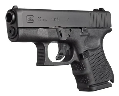 Glock G27 Gen4, .40 S&W, 3.46" Barrel, 9+1 Rds, Black